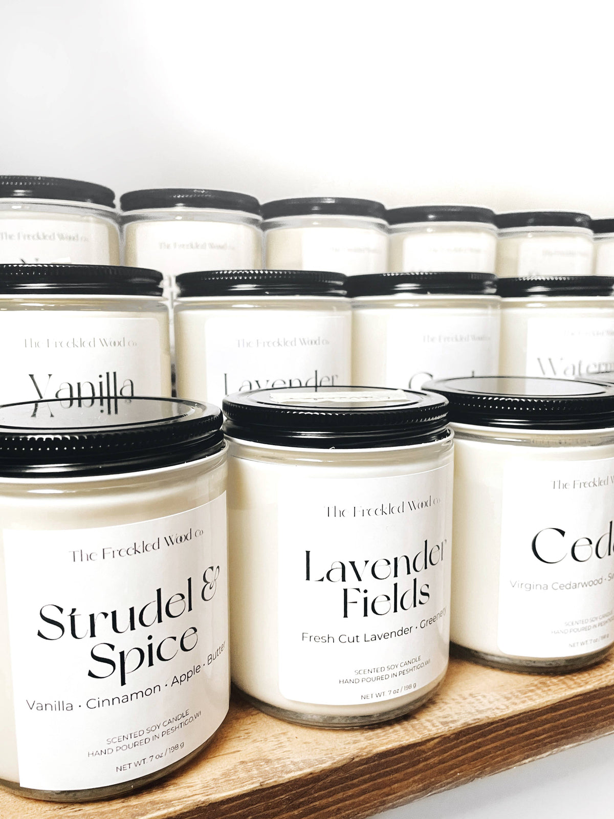 Soy Wax Candle, Jar Candles, Soy Non-Toxic Candles: White Birch
