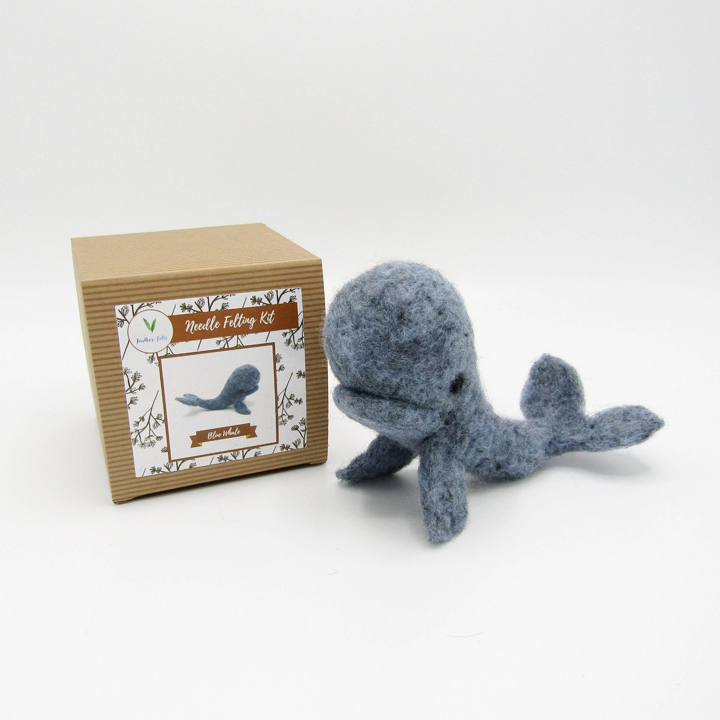 Blue Whale - Needle Felting Kit: With Foam