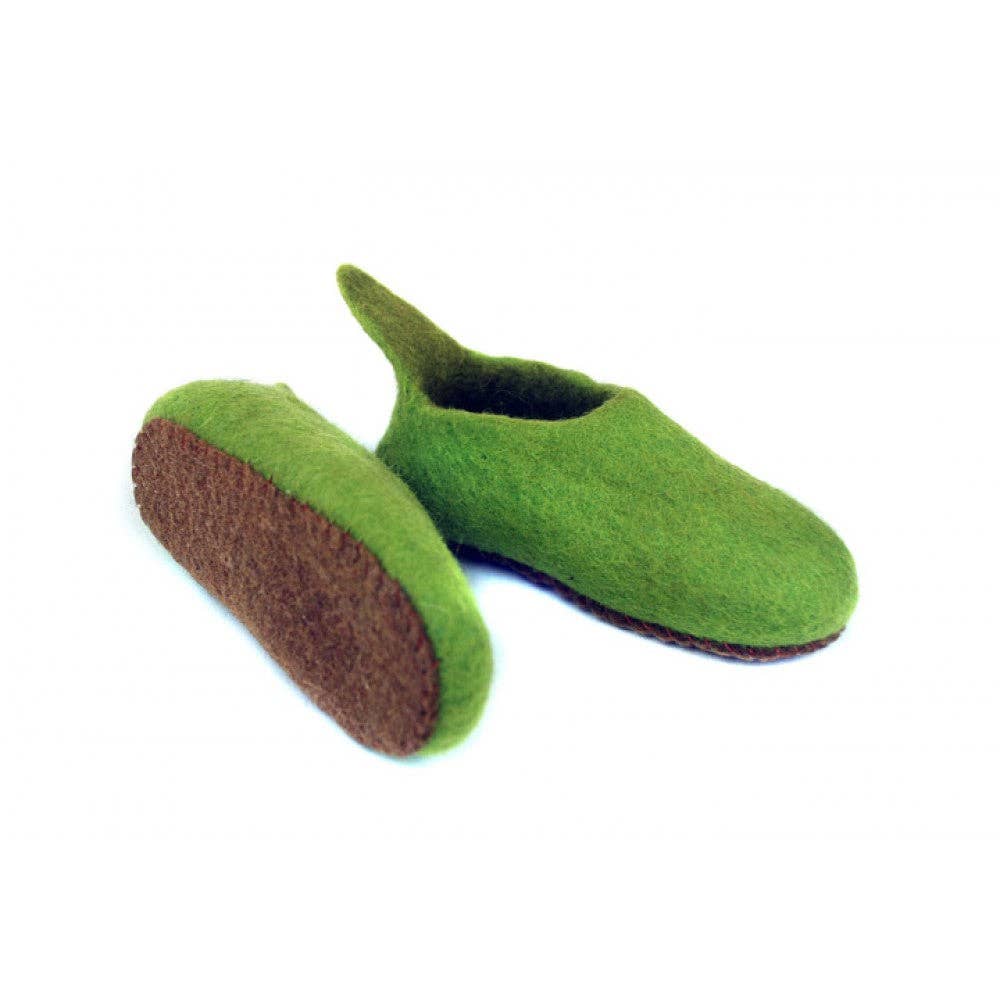 Felted Plain Shoes- 4 Colors: Red / Little Kids- 7.50 Inch- US 13