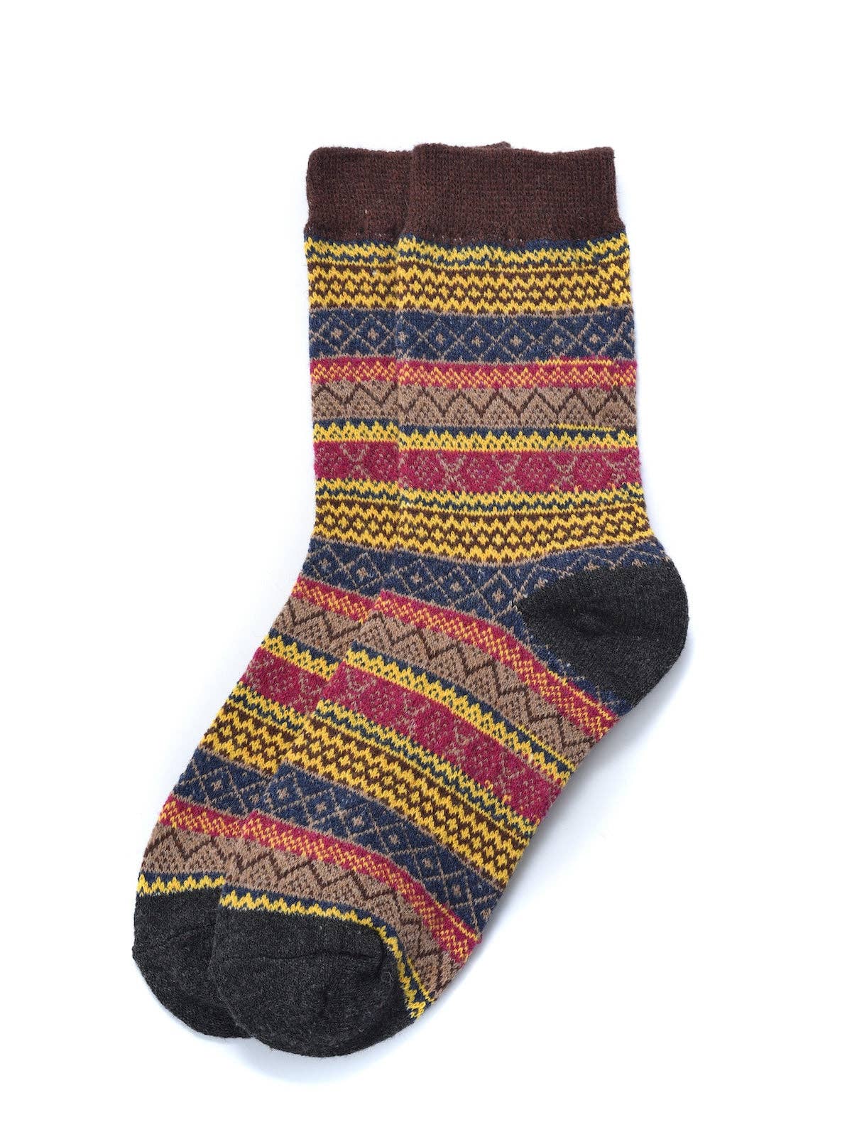 Rufia - 5 Pairs Bohemian Style Socks