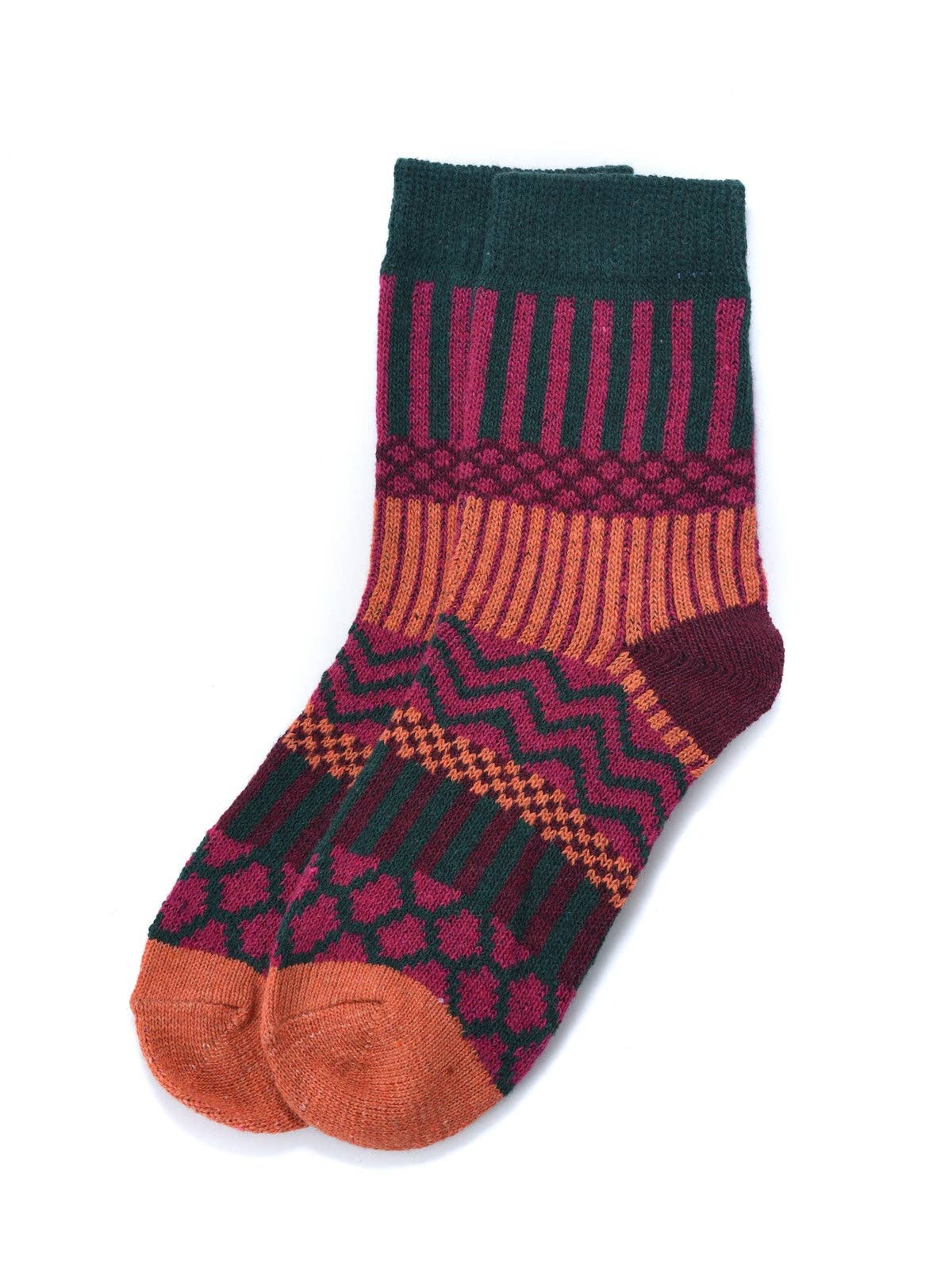 Rufia - 5 Pairs Bohemian Socks Set: 7020 / ONE SIZE