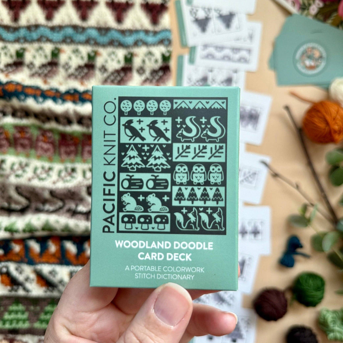 Woodland Doodle Card Deck (Expansion Deck) by Pacific Knit Co