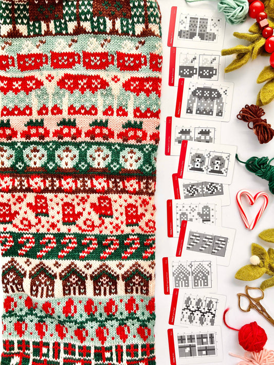 Holiday 3 Doodle Card Deck (Expansion Deck) by Pacific Knit Co