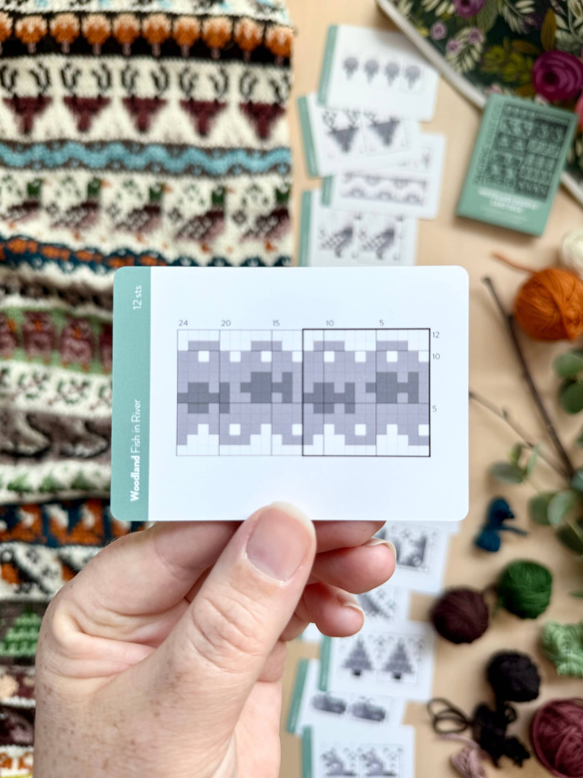 Woodland Doodle Card Deck (Expansion Deck) by Pacific Knit Co