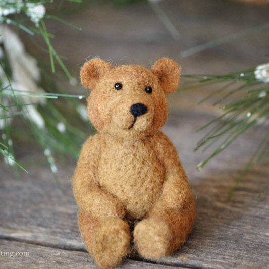 Bear Needle Felting Kit: Foam Cushion