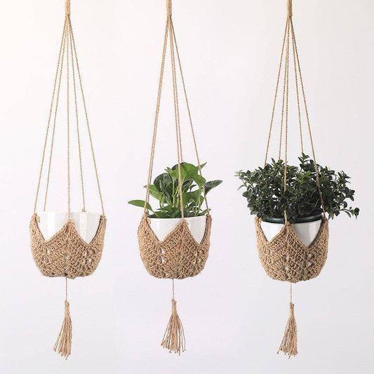 Boho Rope Hanging Planter