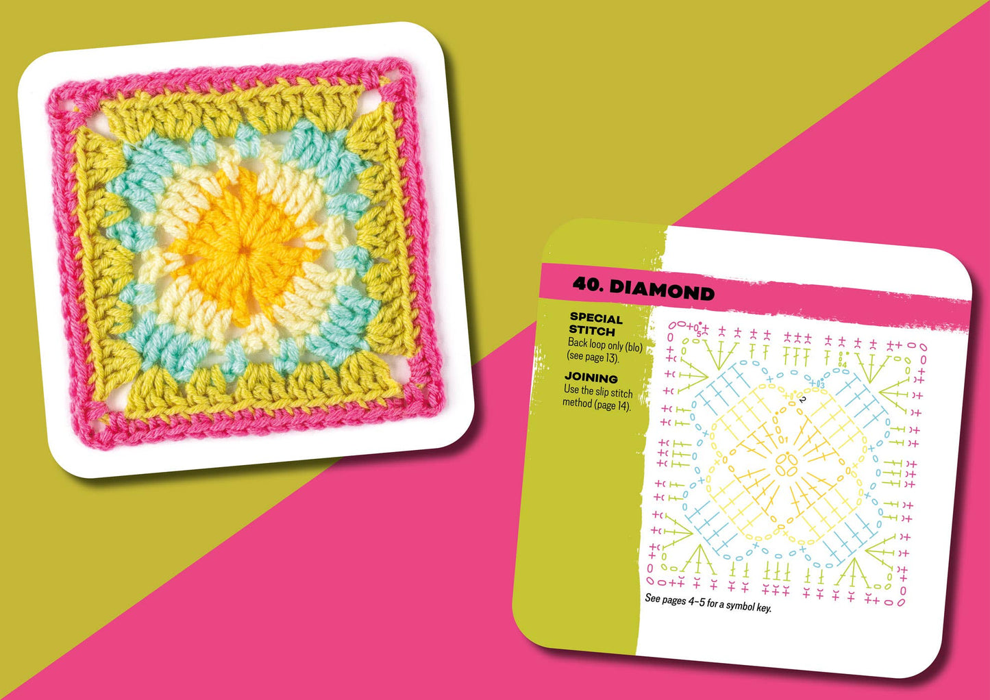 Granny Square Card Deck