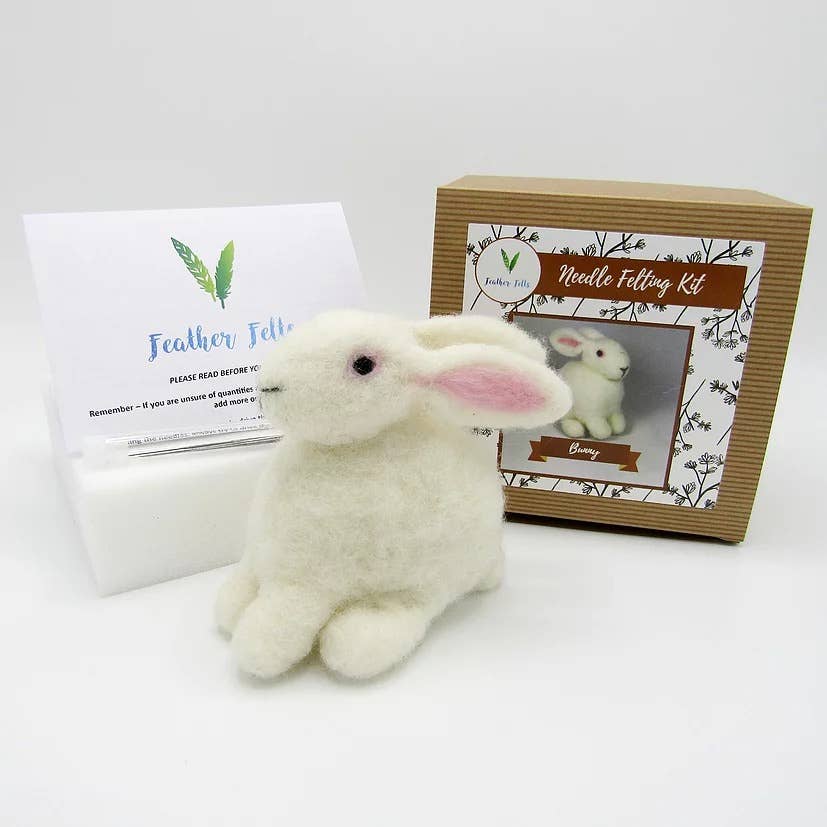 Bunny - Needle Felting Kit: Without Foam