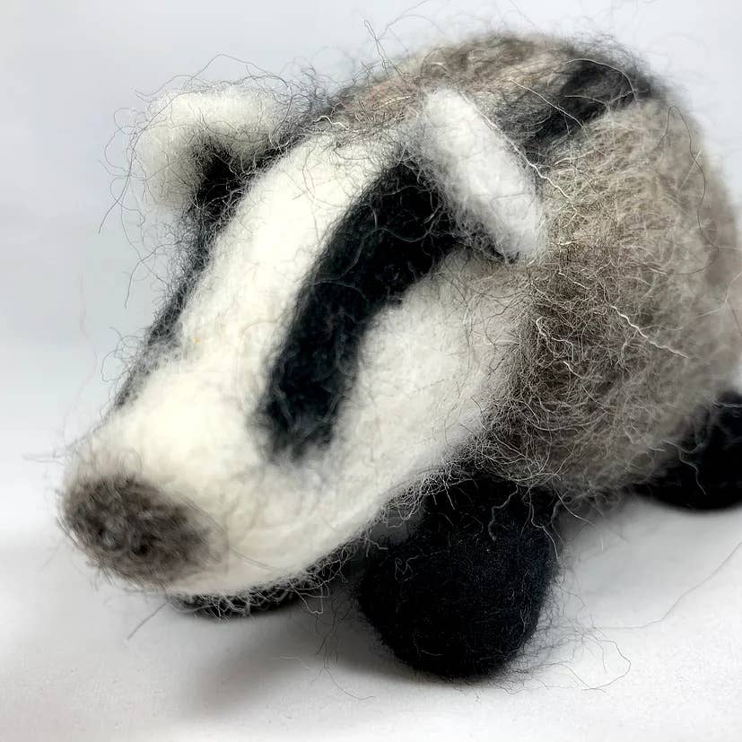 Badger - Needle Felting Kit: With Foam
