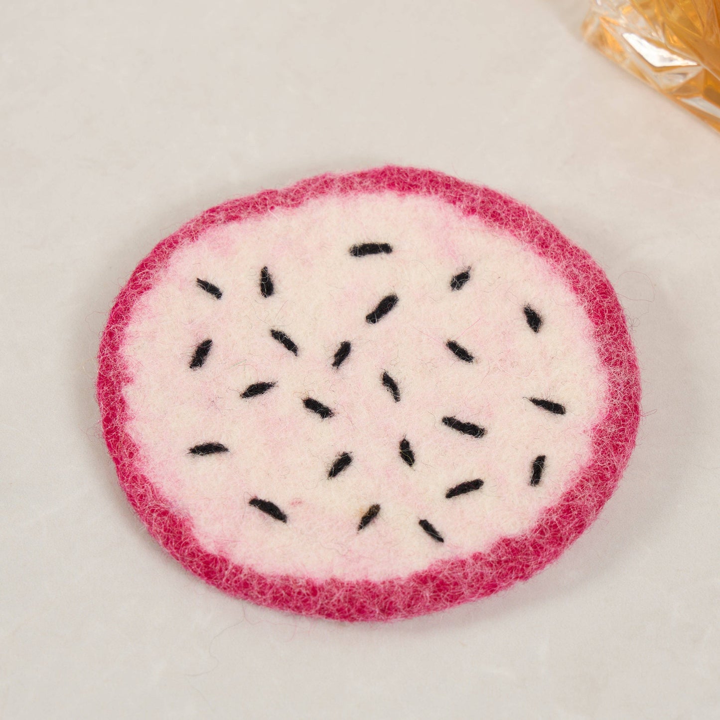 Wool Felt Coastersi: Kiwi