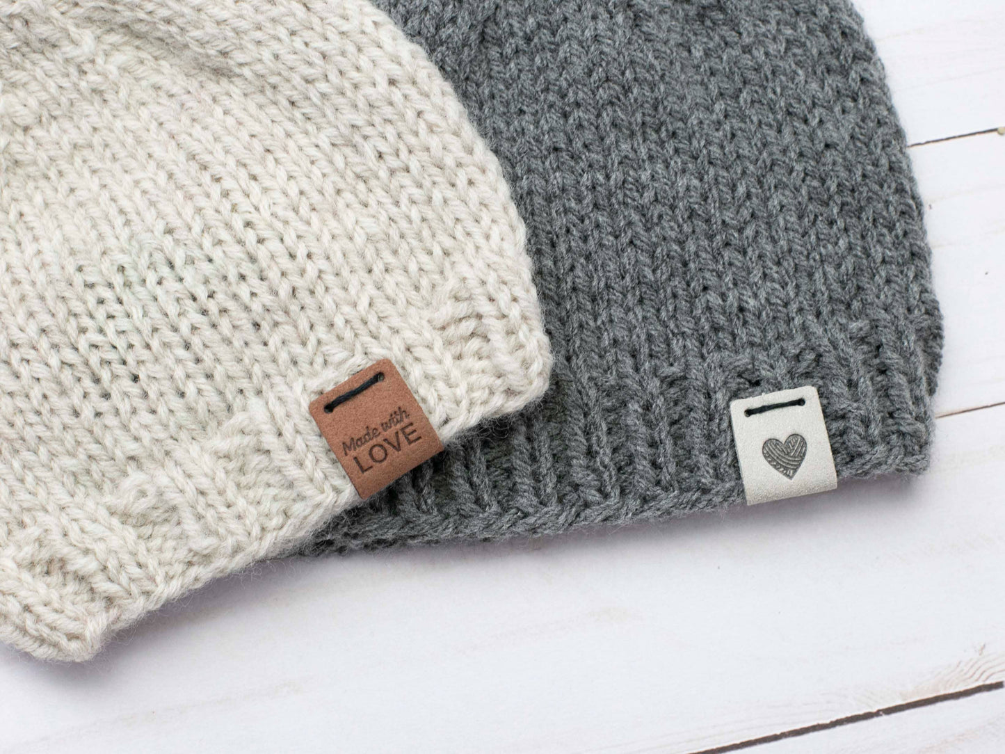 Made With Love | Fold Over Tags : Neutral Variety Pack