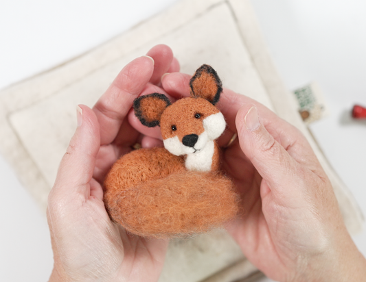 Fox Needle Felting Kit : Foam Cushion