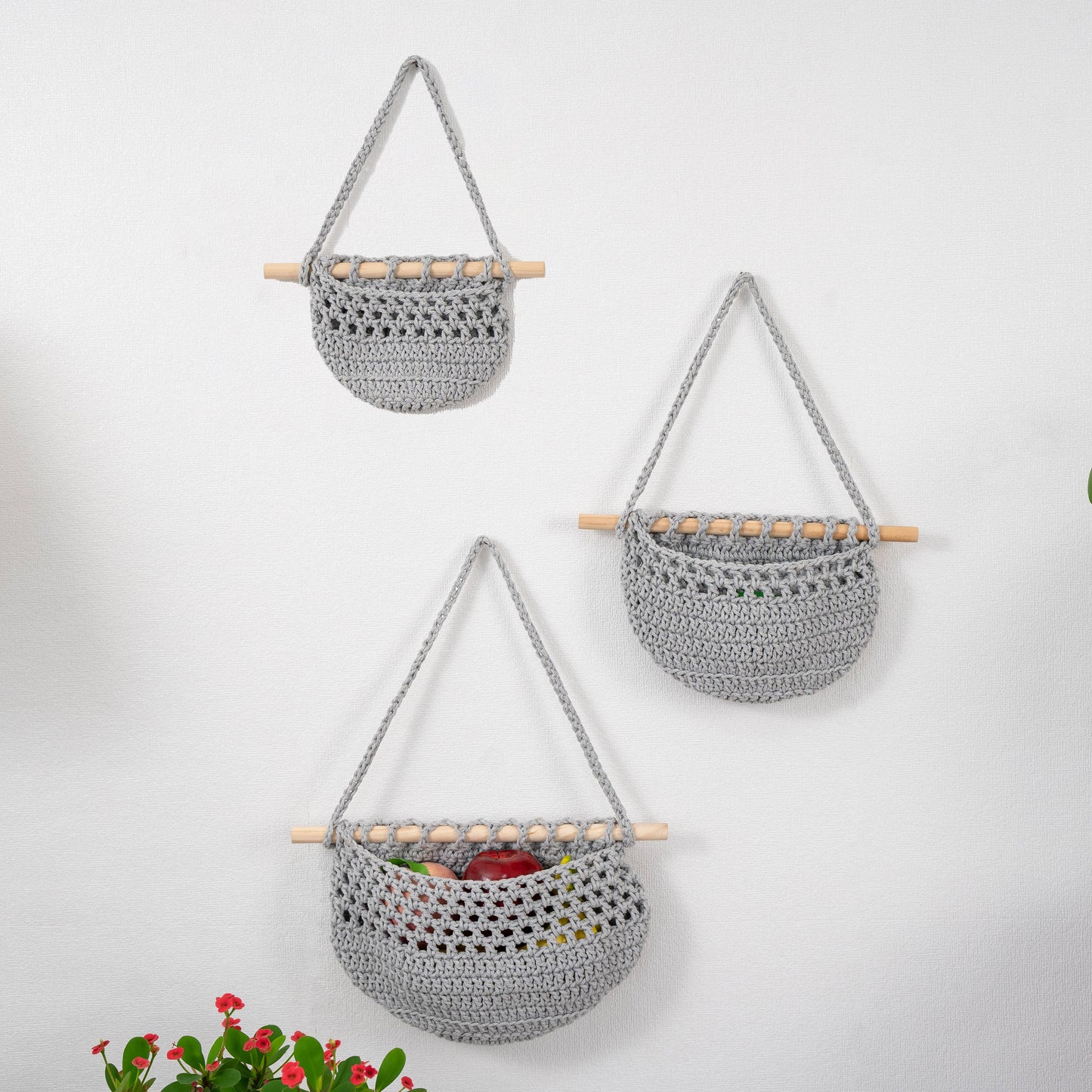 Storage Wall Hanging: Grey