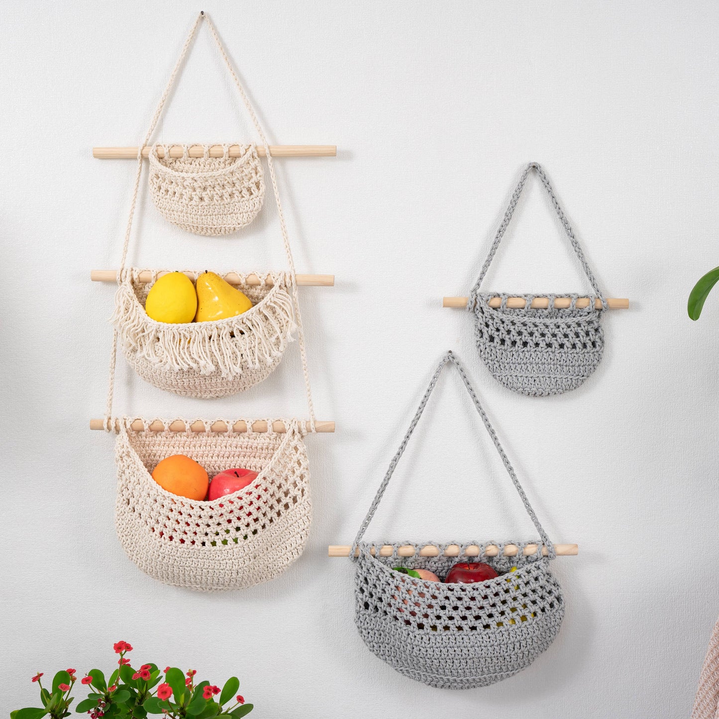 Storage Wall Hanging: Grey
