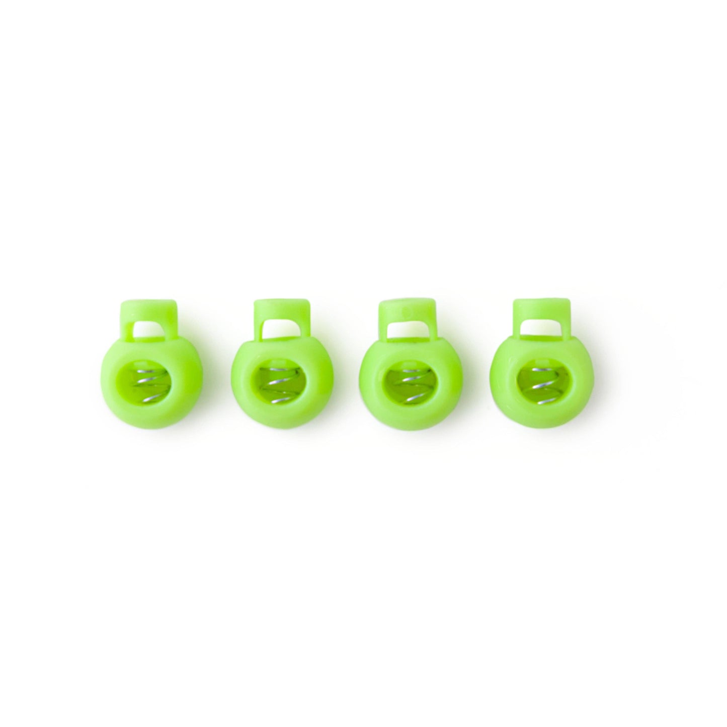 Cable Locks - Circular Needle Cord Stops: Lime / Small (up to US 4)