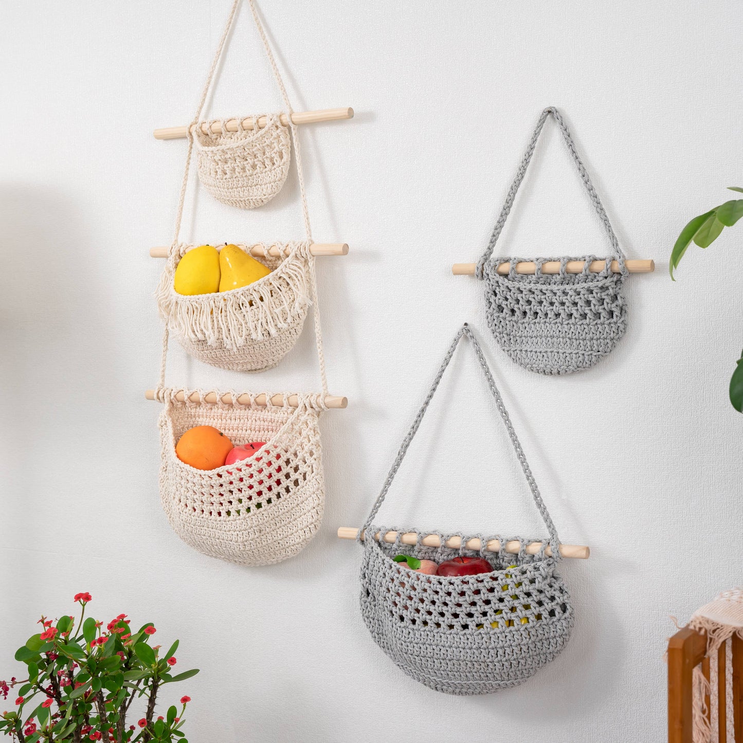 Storage Wall Hanging: Grey