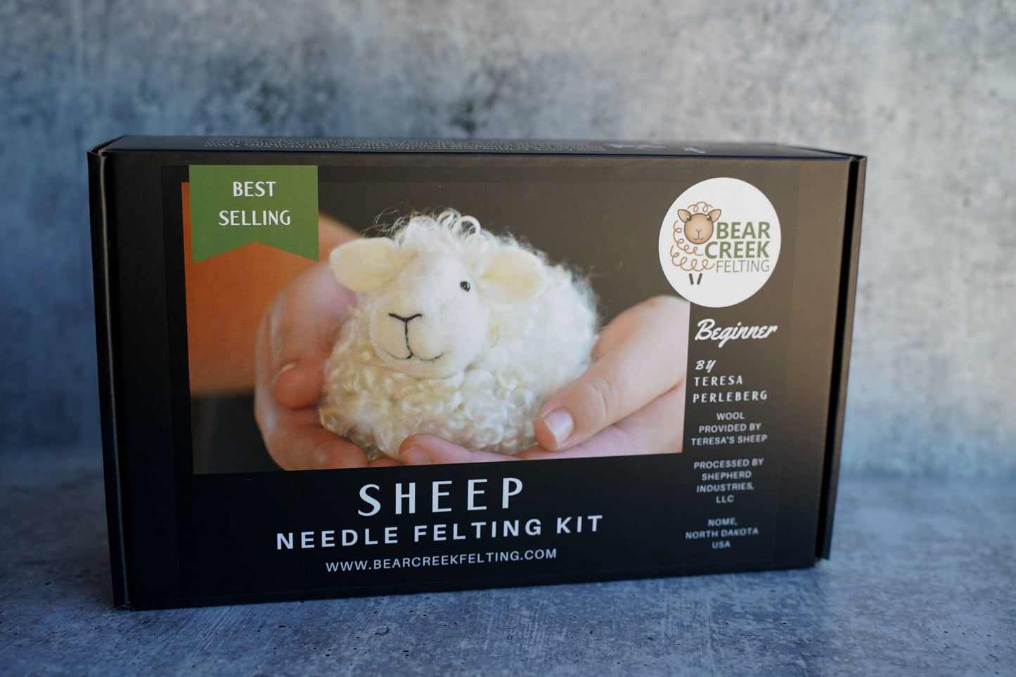 Sheep Needle Felting Kit: Foam Felting Cushion