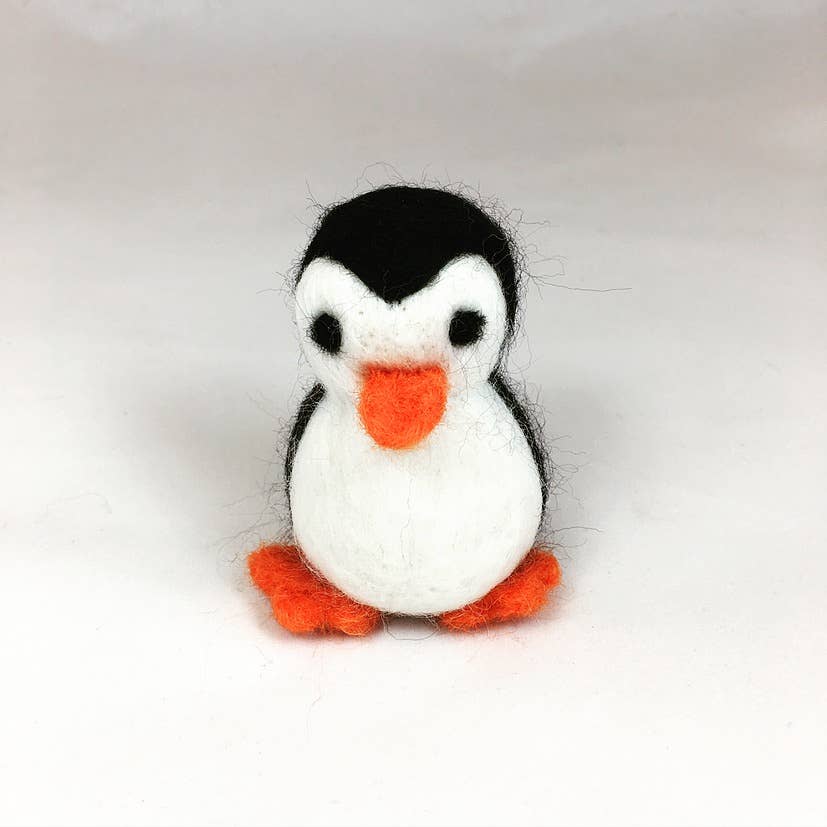 Penguin - Needle Felting Kit: With Foam