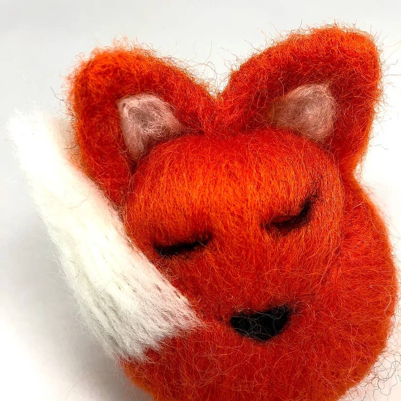 Baby Fox - Needle Felting Kit: With Foam