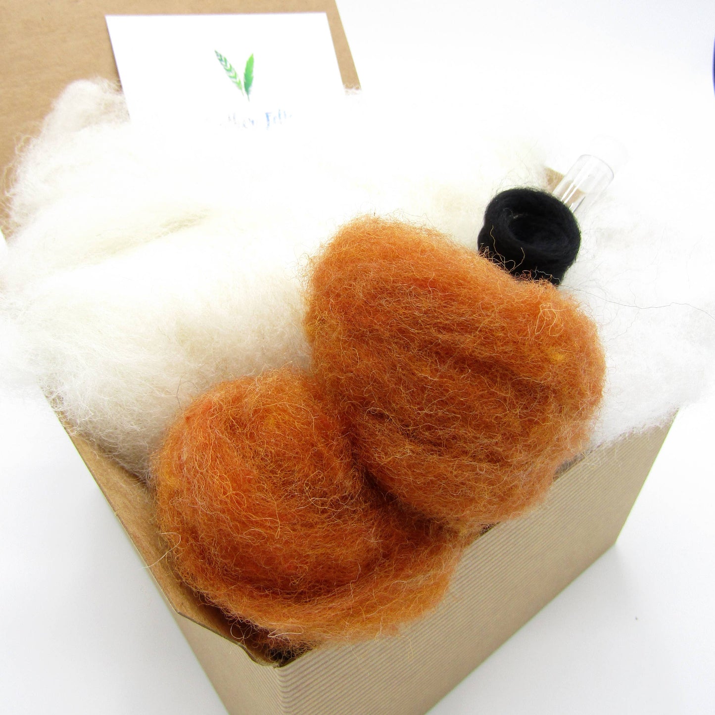Woodland Squirrel - Needle Felting Kit: With Foam