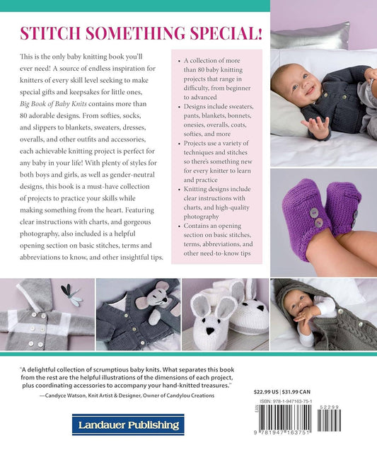 Big Book of Baby Knits - 80+ Garment and Accessory Patterns
