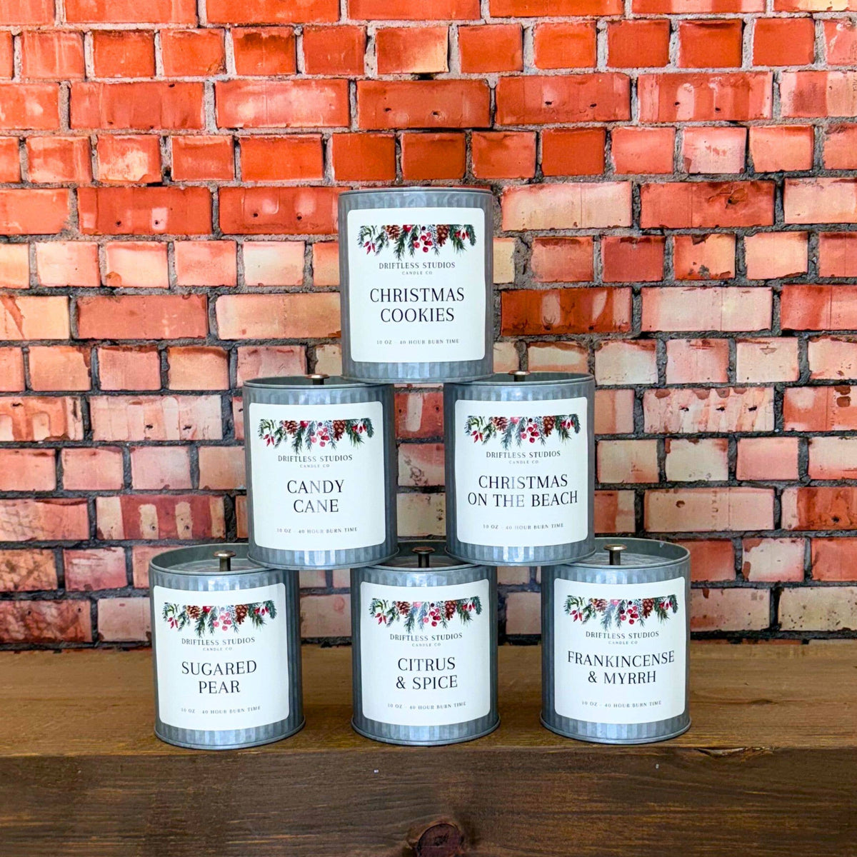 Citrus & Spice Candle Holiday Candles - Holiday Decorations