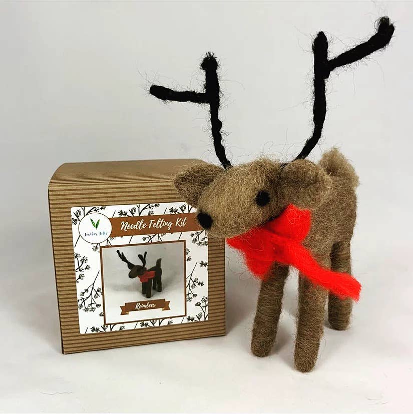 Reindeer - Needle Felting Kit: Without Foam
