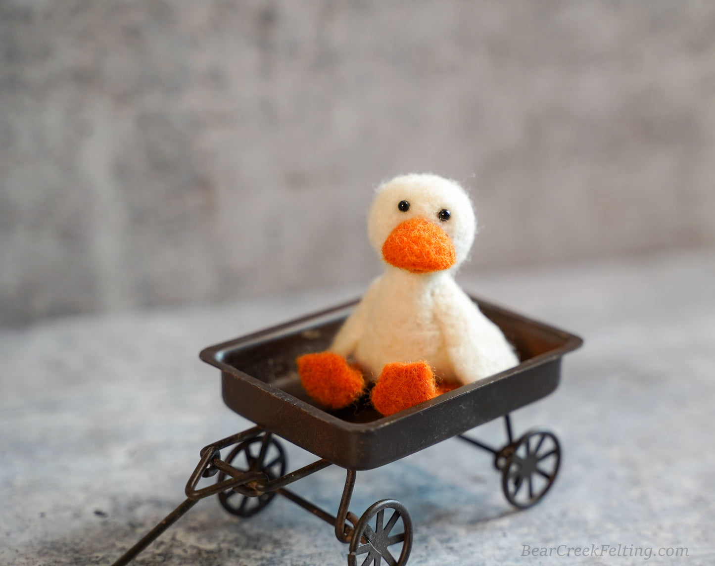 Duck Needle Felting Kit: Complete Kit (everything needed)