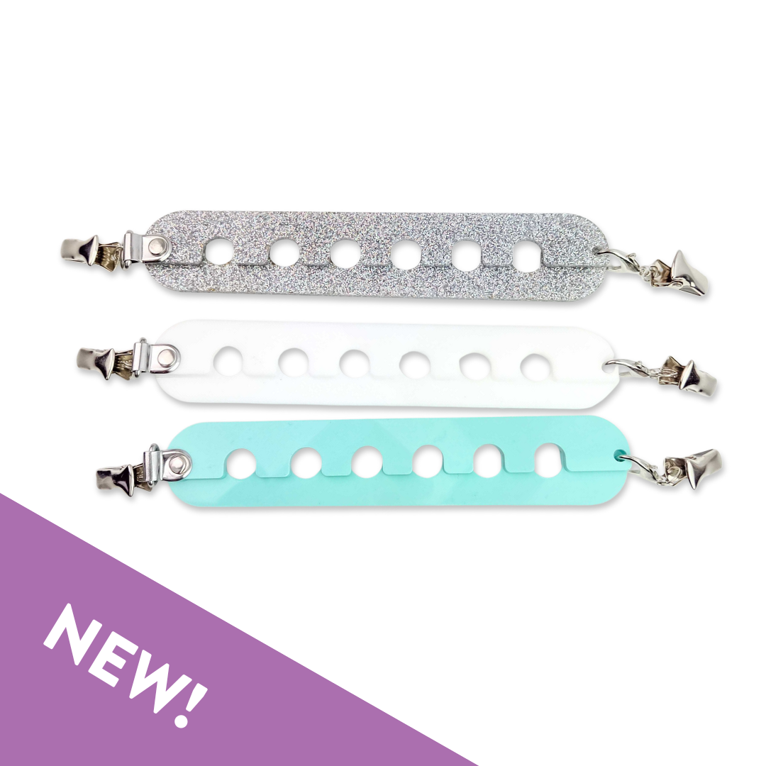 Yarn Gator - Universal Colorwork Yarn Divider / Organizer: Silver Glitter