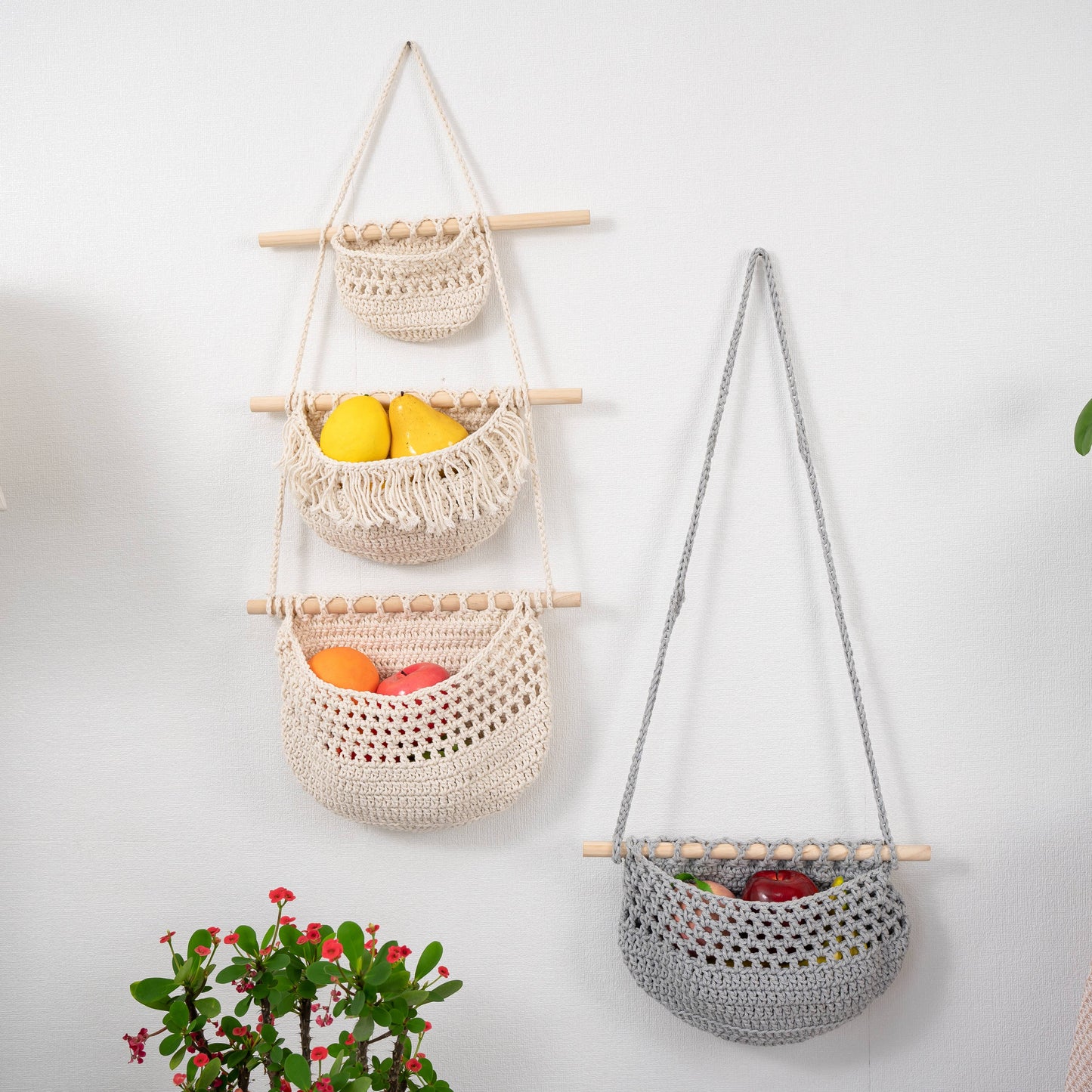 Storage Wall Hanging: Grey