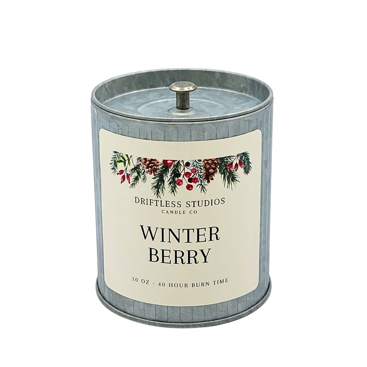 Winter Berry Christmas Farmhouse Candle - Christmas Candles