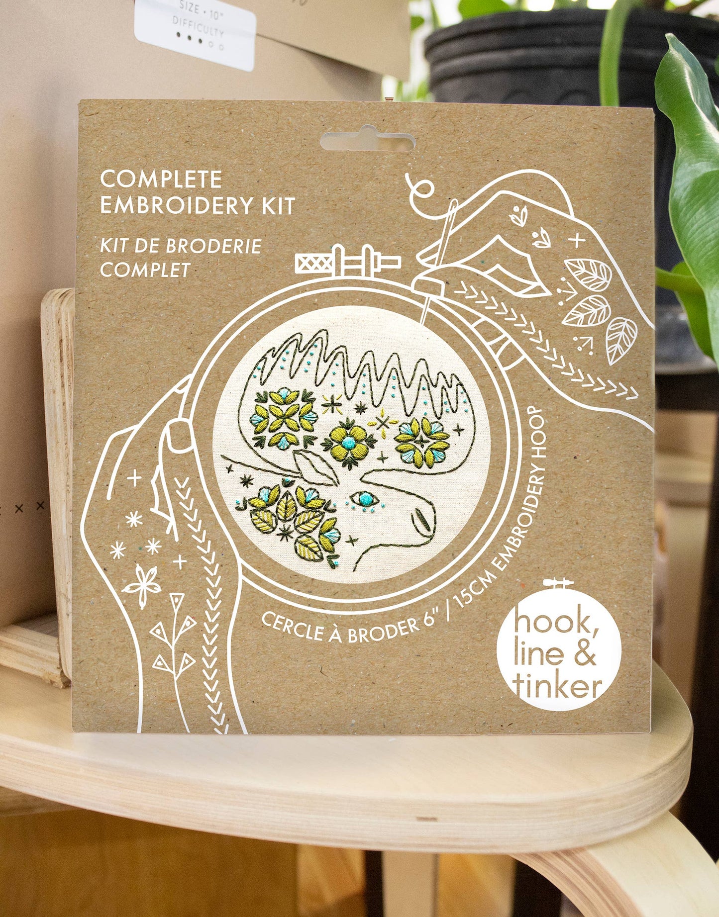 Moose Complete Embroidery Kit