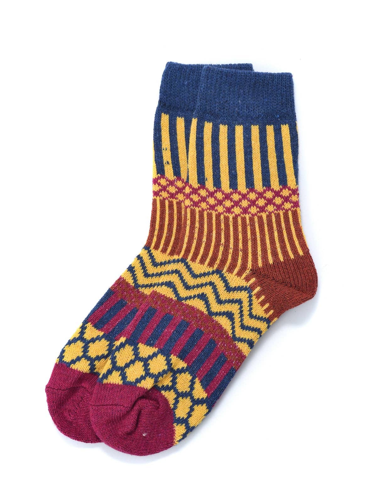 Rufia - 5 Pairs Bohemian Socks Set: 7020 / ONE SIZE