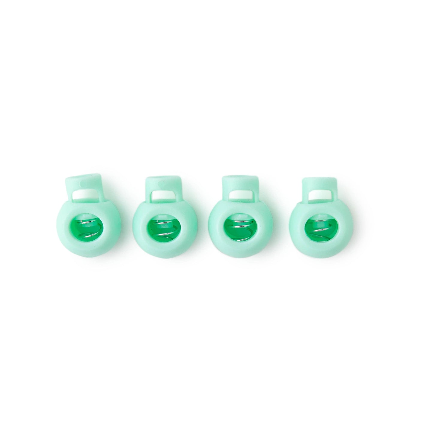 Cable Locks - Circular Needle Cord Stops: Lime / Small (up to US 4)