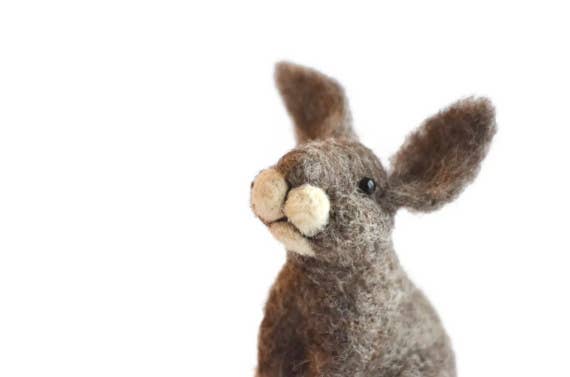 Rabbit Needle Felting Kit: Foam Felting Cushion