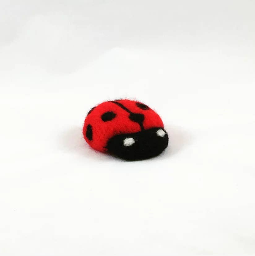 Ladybird - Needle Felting Kit: With Foam