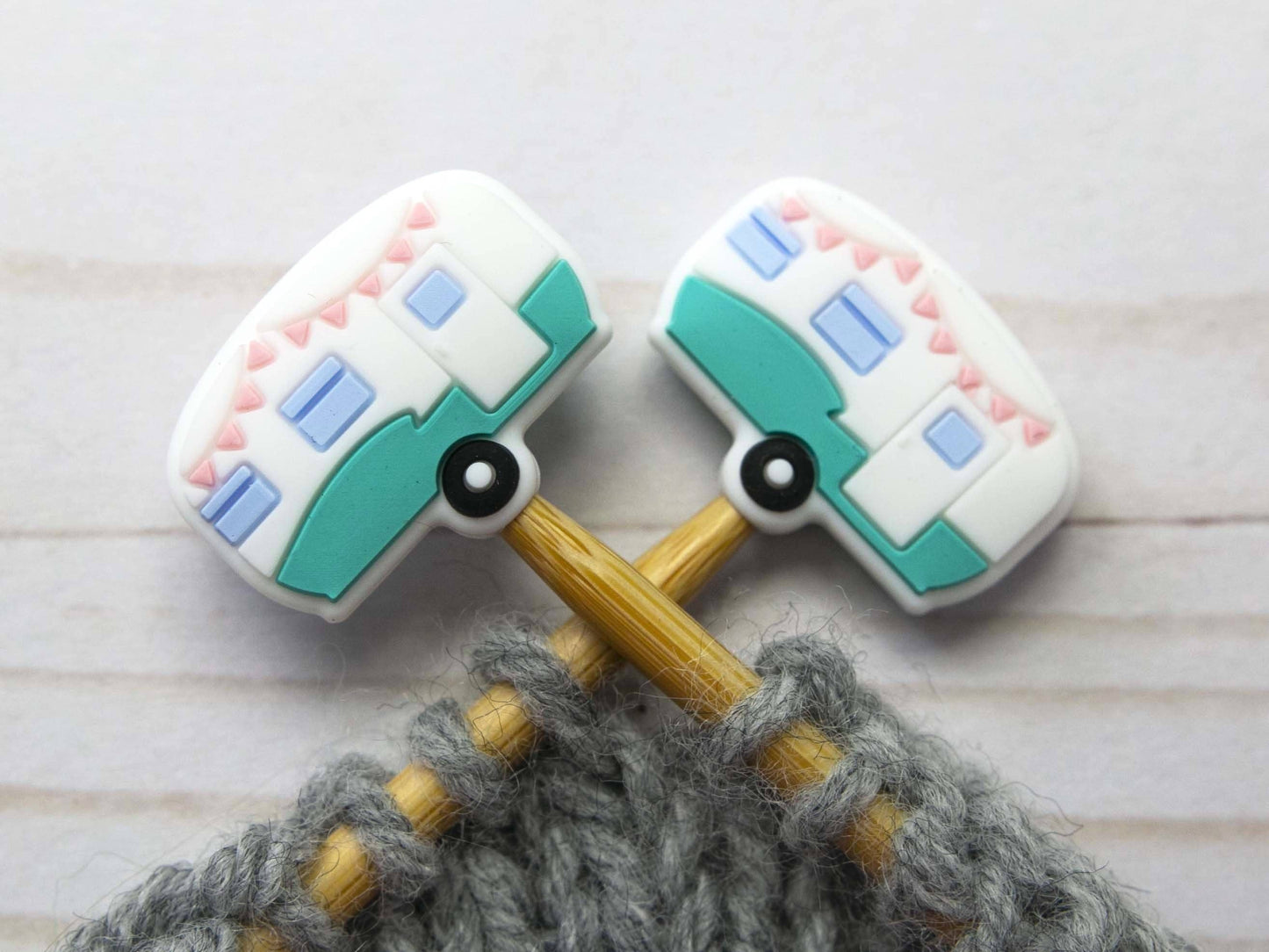 Teal Camper | Stitch Stoppers