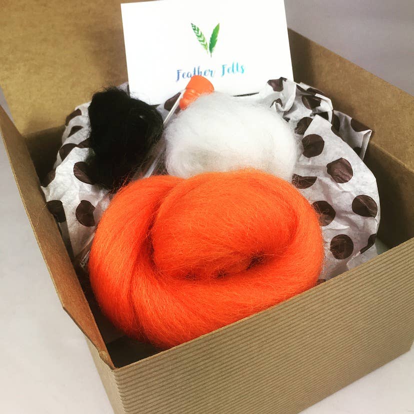 Baby Fox - Needle Felting Kit: With Foam