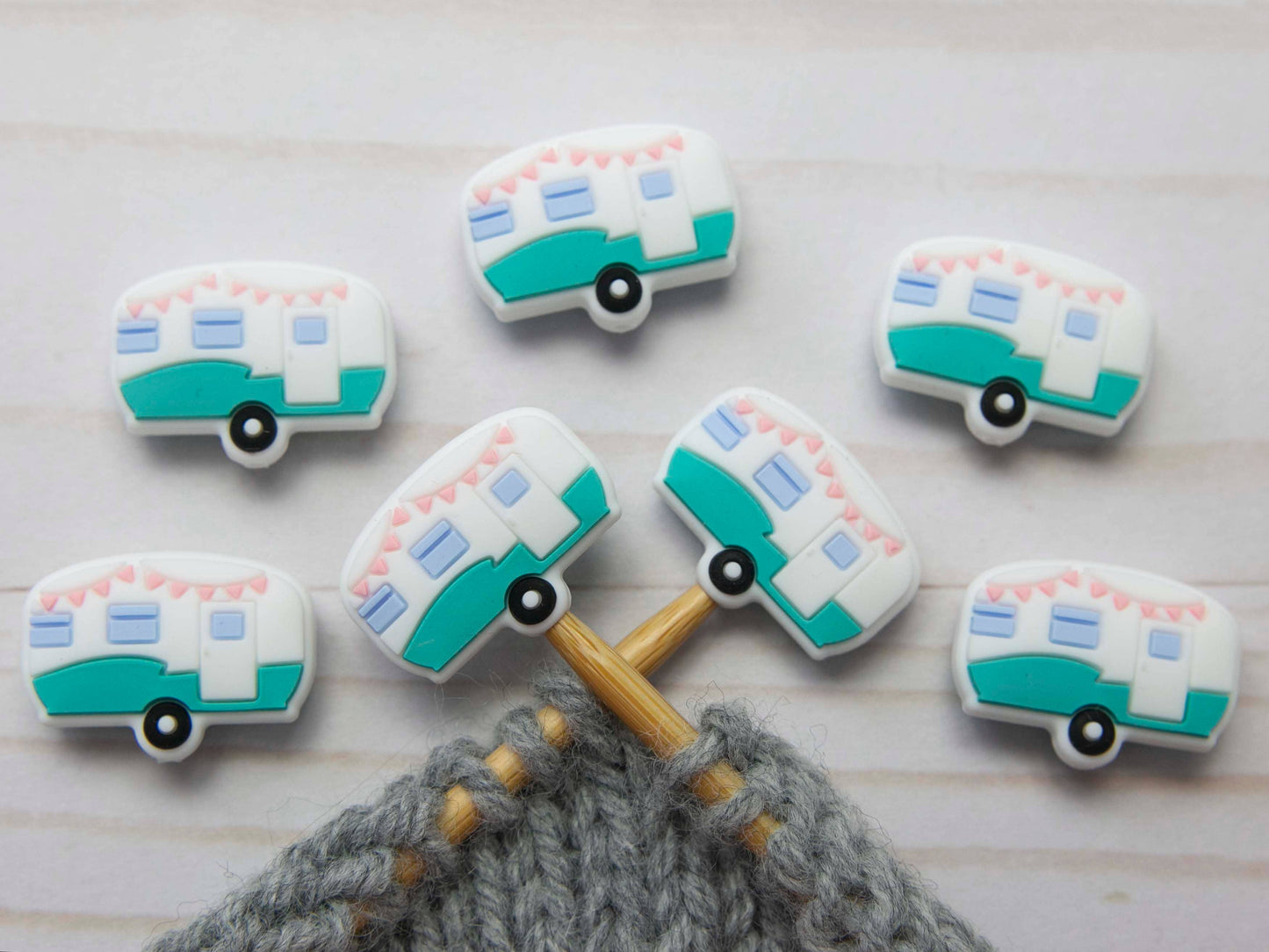 Teal Camper | Stitch Stoppers