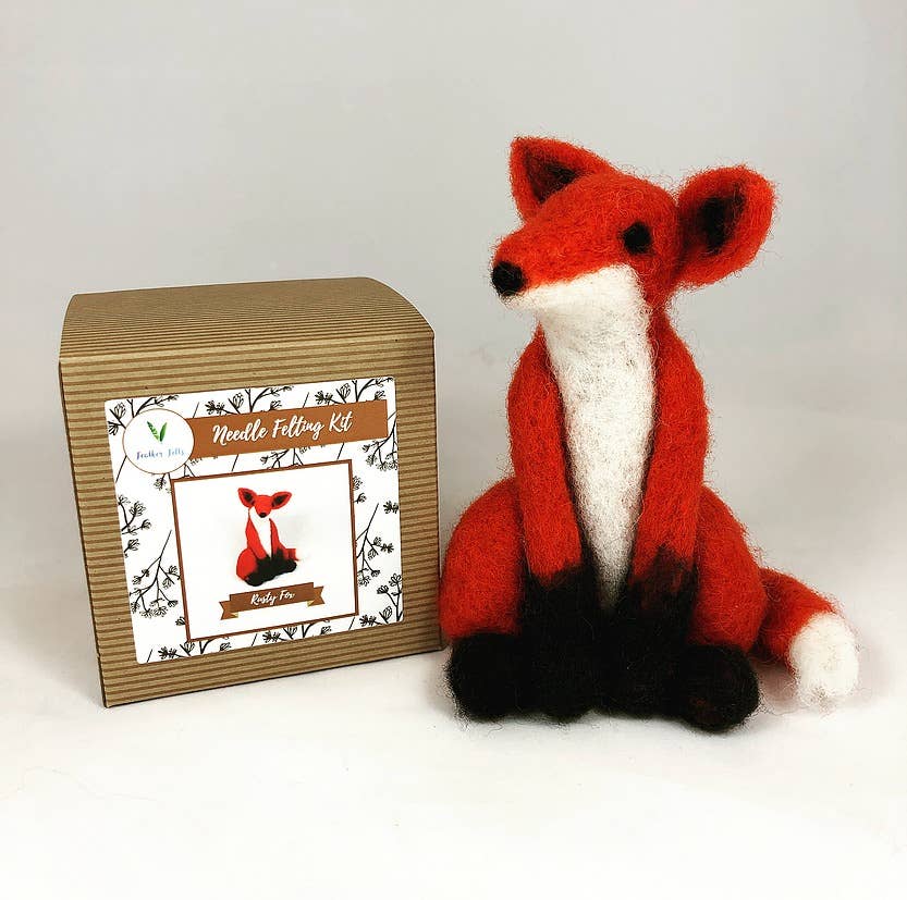 Rusty Fox - Needle Felting Kit: Without Foam