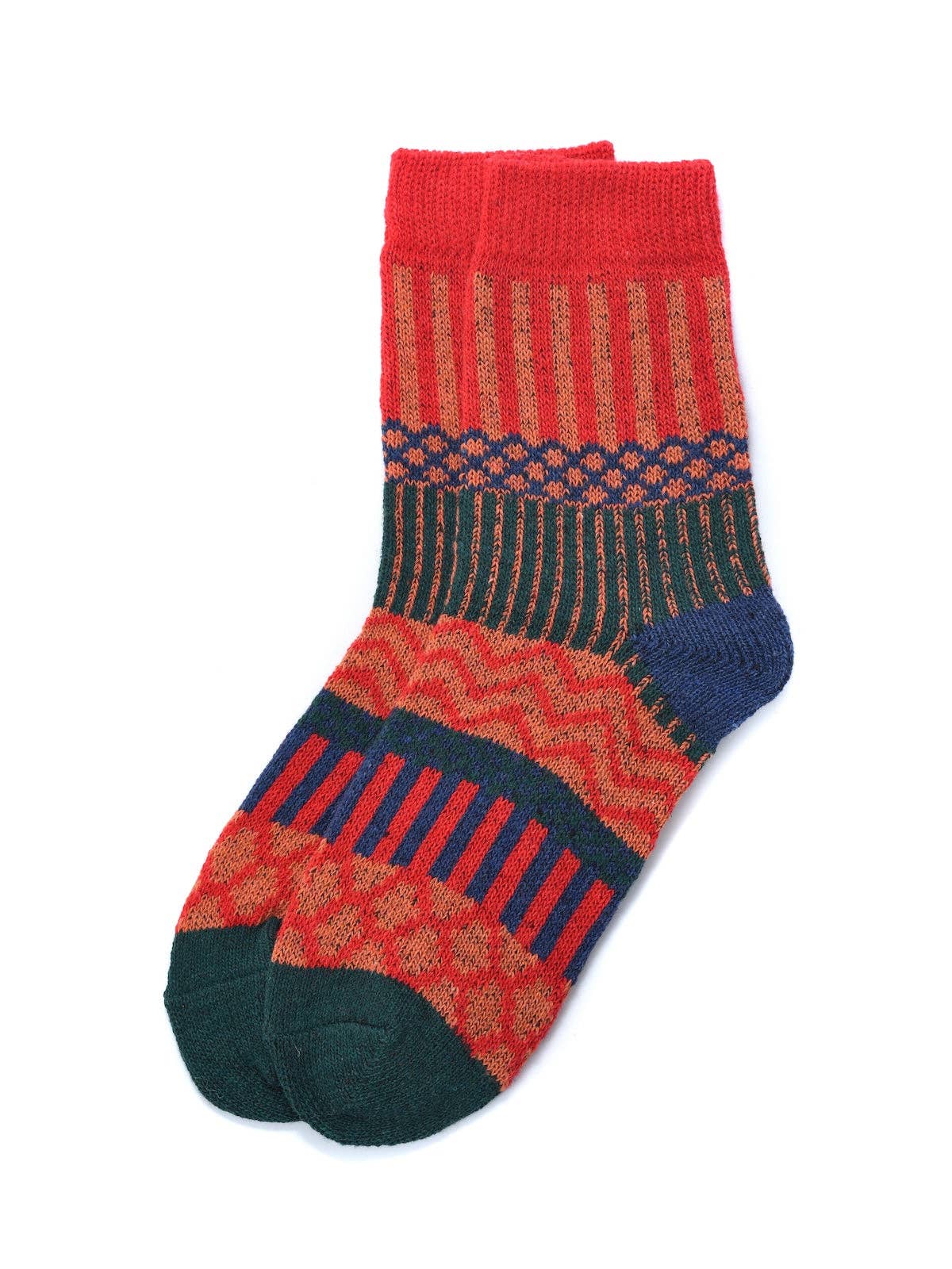Rufia - 5 Pairs Bohemian Socks Set: 7020 / ONE SIZE