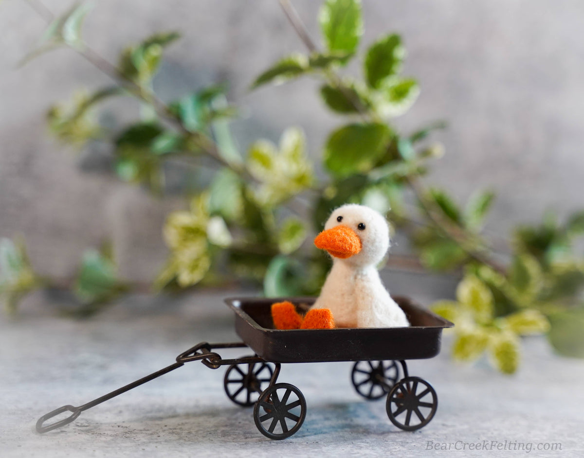Duck Needle Felting Kit: Complete Kit (everything needed)