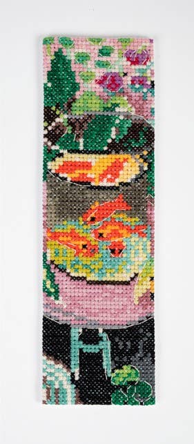 Matisse The Goldfish Cross Stitch Bookmark BK2013