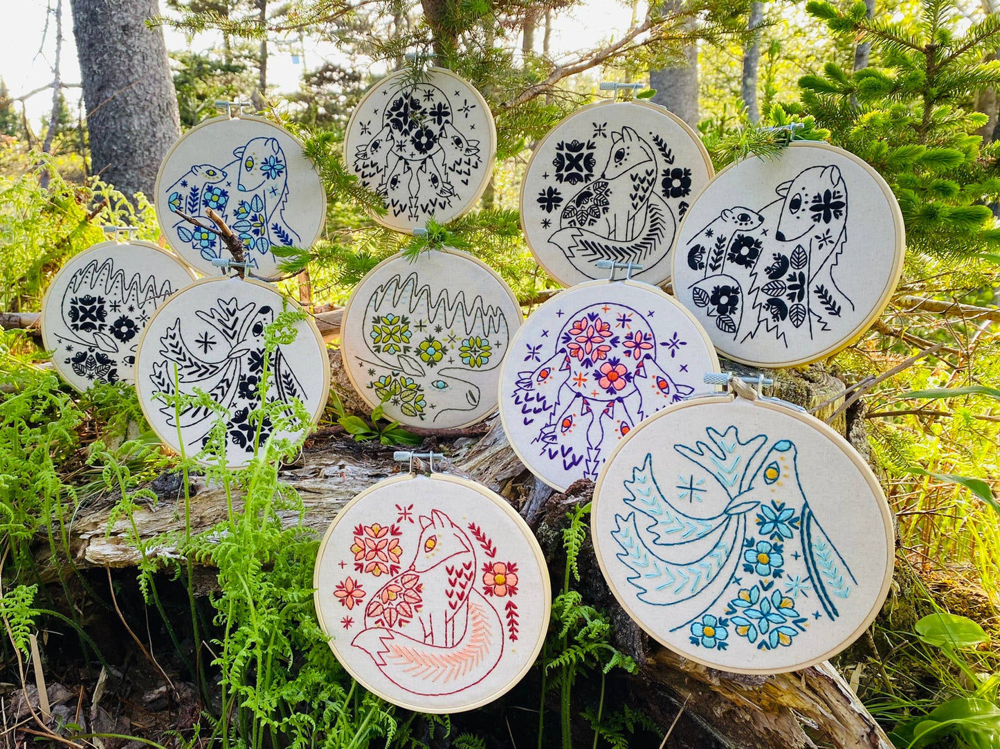 Moose Complete Embroidery Kit