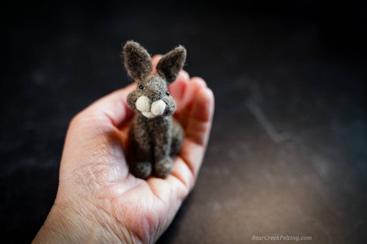 Rabbit Needle Felting Kit: Foam Felting Cushion