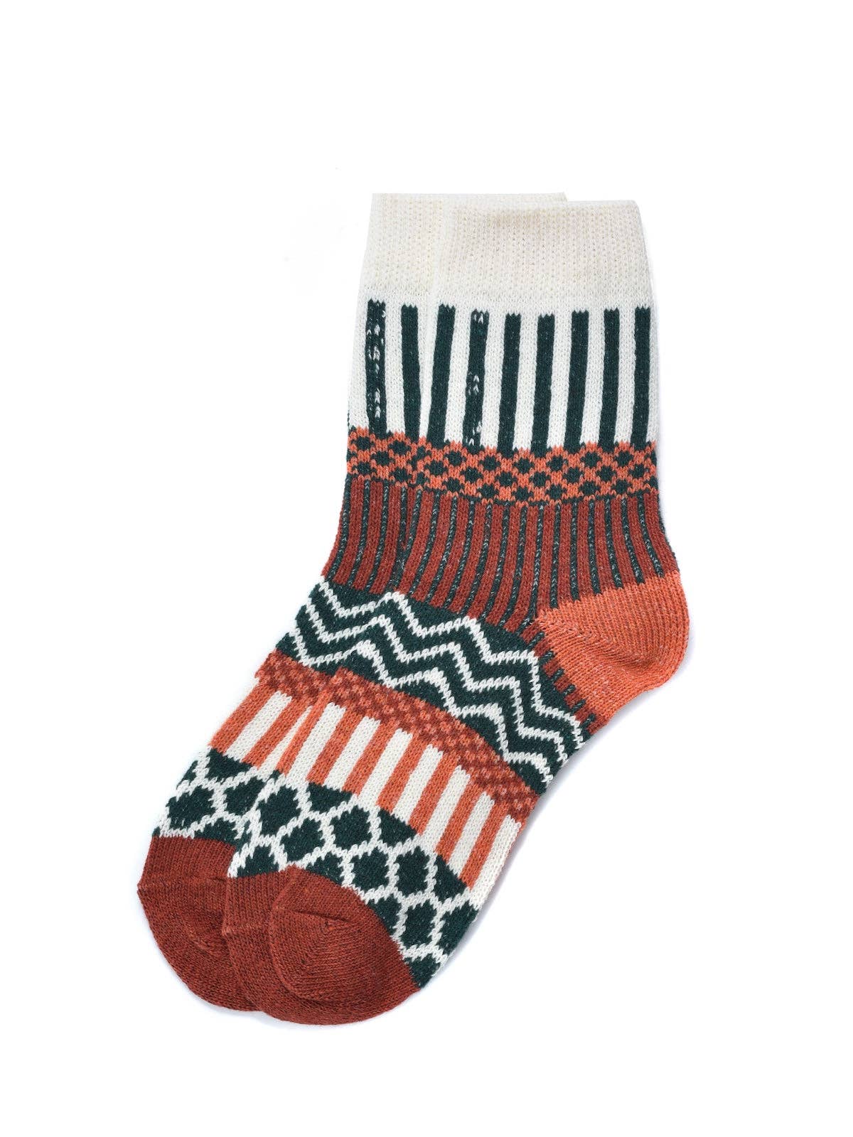 Rufia - 5 Pairs Bohemian Socks Set: 7020 / ONE SIZE