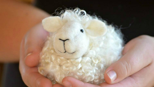 Sheep Needle Felting Kit: Foam Felting Cushion