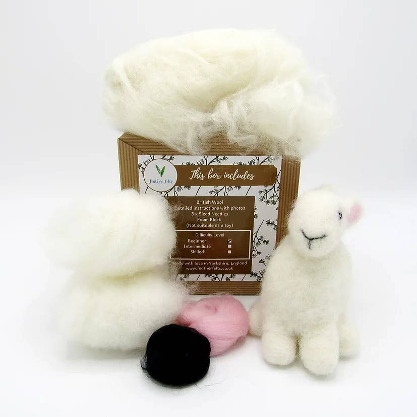 Bunny - Needle Felting Kit: Without Foam