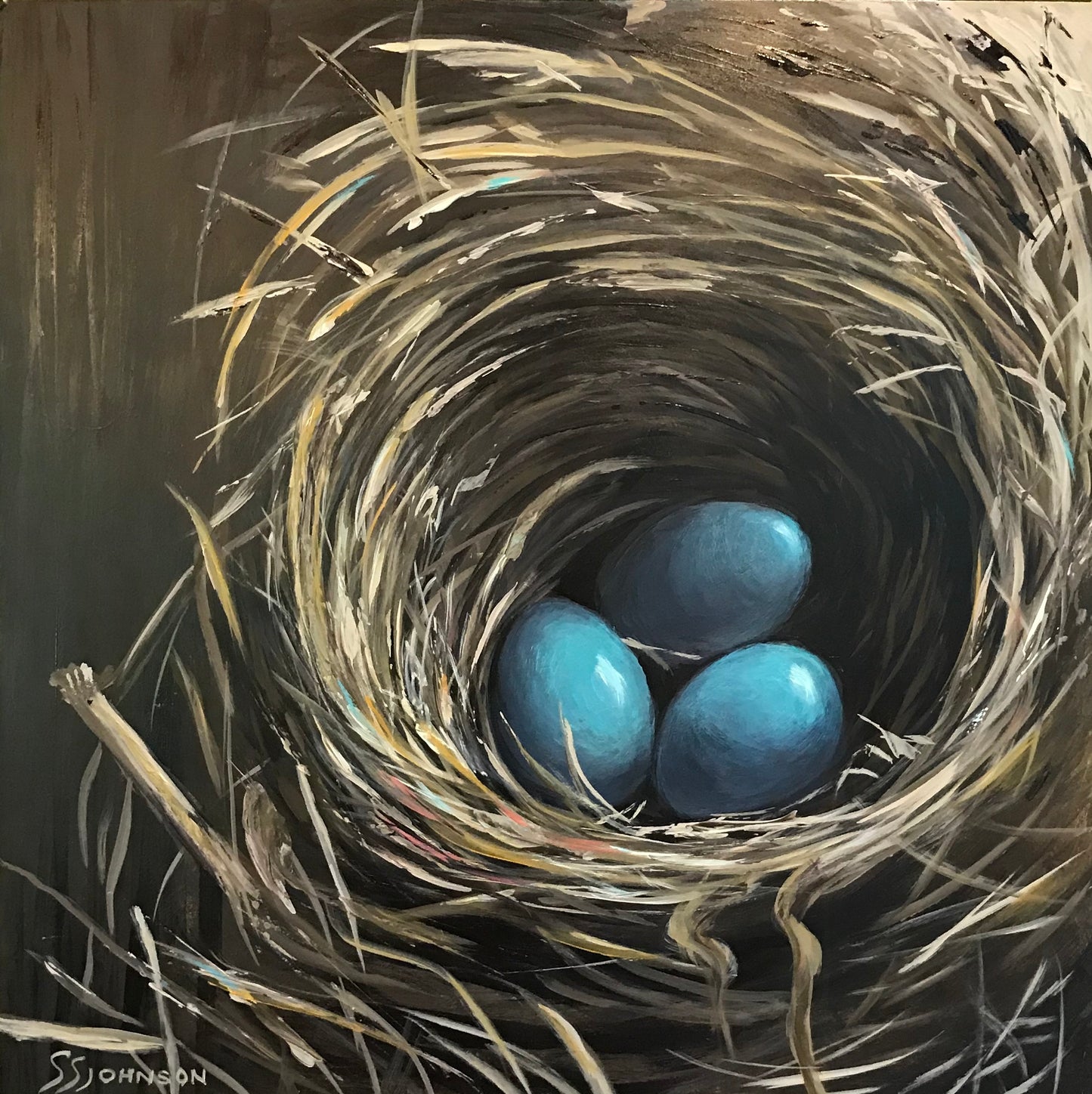 Red Shed Studio NEST WORTHY 4x6 card