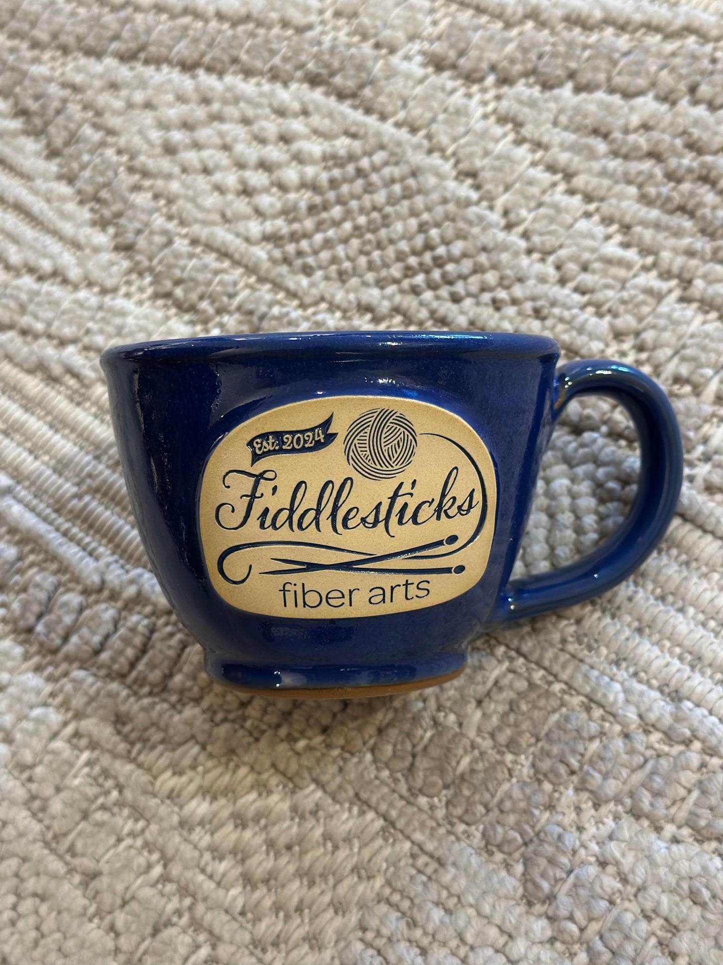Fiddlesticks Mug Latte Blue